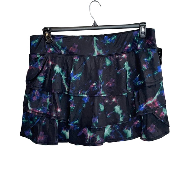 ID Ideology Plus Size celestial sky-Print Active Skort 3x - Picture 1 of 8